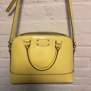 Kate Spade Yellow Top Handle Bag